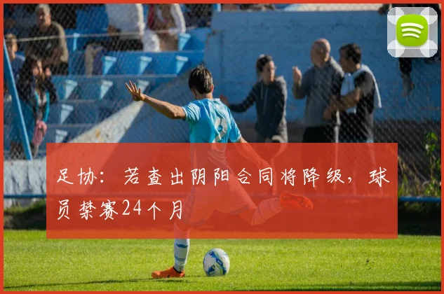 足协：若查出阴阳合同将降级，球员禁赛24个月