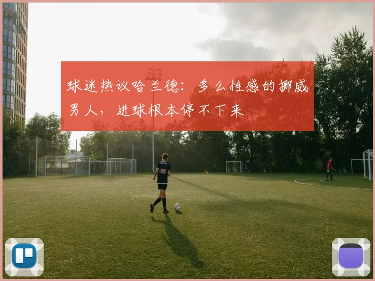 球迷热议哈兰德：多么性感的挪威男人，进球根本停不下来